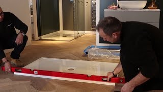 How To Measure a Crosswater 25mm Low Profile Shower Tray [upl. by Remington]