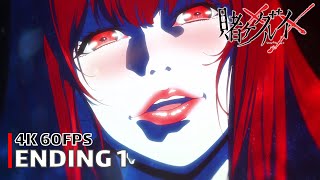 Kakegurui  Ending 1 4K 60FPS  Creditless  CC [upl. by Maje801]