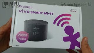 Repetidor Wifi  Vivo Smart Wifi MitraStar Unboxing testes e Configurações [upl. by Dopp]