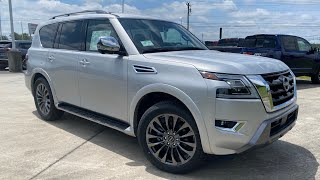 2024 Nissan Armada Platinum 4WD POV Test Drive amp Review NBCRMAGCOM [upl. by Allegra]