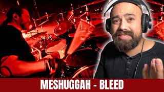 Meshuggah Reaction Classical Guitarist react to Meshuggah Bleed Tomas Haake Wincent Drumsticks [upl. by Elder]