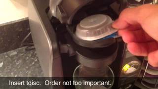 How To Use Tassimo Iced Drink Disc Inserts [upl. by Refennej970]