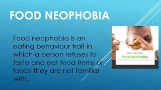 Food neophobia  Sign and symptom  Causes Diagnosis Treatment [upl. by Anwat]