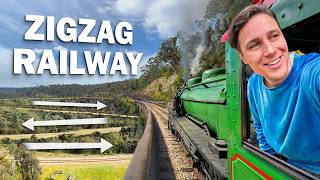 Riding a ZIG ZAG train [upl. by Poll]