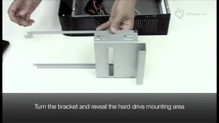 How to Install SSDs Into iStarUSA S0430DT MicroATX Enclosure [upl. by Habas]