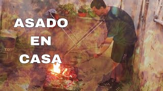 2VLOG ASADO EN CASA CRISTIAN LONGHITANO [upl. by Georgia]