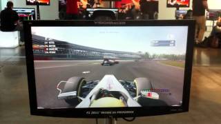 F1 2011  Some laps in Silverstone Using Kers DRY [upl. by Lrigybab]