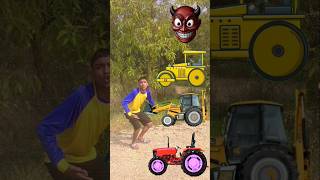 vfx Gifts 🎁 to tractor Jcb roller amp toto funny viralvideo [upl. by Horlacher]