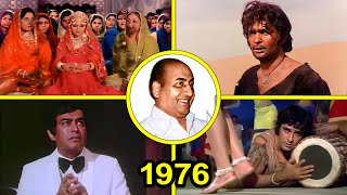 1976 Released Rafi Sahabs Solo Songs  मोहम्मद रफ़ी के सोलो गीत [upl. by Idell]