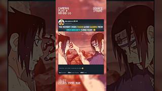 The Moment When Itachi Saved Sasuke From Orochimarus Curse Mark 🥹 [upl. by Nivi33]