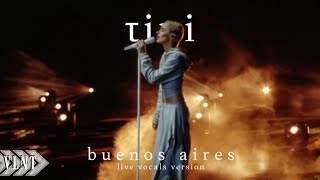 TINI  buenos aires Live Vocals Version [upl. by Chap434]