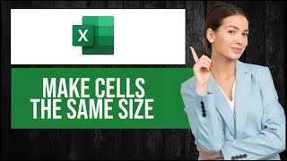 How to Make Cells All the Same Size in Excel EASY Tutorial [upl. by Soluk516]