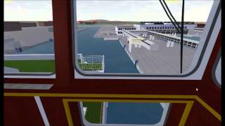 Arrival MS Estonia in Tallinn VSF Vehicule simulator [upl. by Bhatt845]