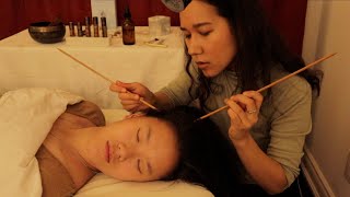 ASMR Scalp Check Massage amp Acupressure Real Person [upl. by Digirb]