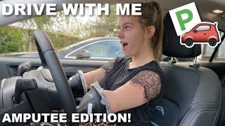 WATCH ME DRIVE MY CAR AS A QUADRUPLE AMPUTEE [upl. by Ares]