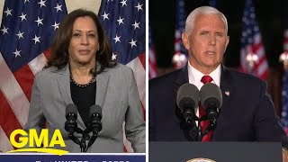 Mike Pence Kamala Harris prepare to face off in 1st VP debate l GMA [upl. by Murrell]