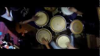 CONGACONGACONGA  Wiradz Brothers  Percussion Definition [upl. by Aztinad582]