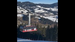 Skiing in Snow Space Salzburg  Wagrain Ski Amade Austria [upl. by Ailsa]