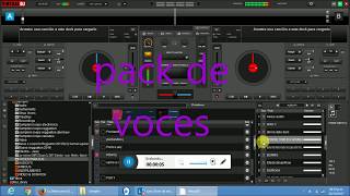 25 VOCES PARA TUS MEZCLASEN VIRTUAL DJ 8 Y DJ 7 [upl. by Rosio84]