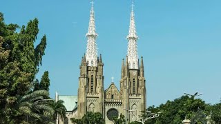 Sainte Thérèse catholic church in Curepipe Mauritius 🇲🇺 mauritius vlog 4K 2023 [upl. by Arthur686]