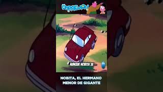 NOBITA EL HERMANO DE GIGANTE 👨‍👦 doraemon resumen shorts [upl. by Andrien]