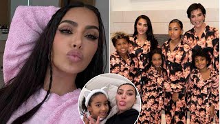 Kim Kardashian Shares Adorable Family Photos with Her 4 Kids and Mom Kris Jenner Life Lately [upl. by Gareth295]