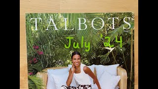 TALBOTS🌴JULY 2024 CATALOG FLIP THROUGH👛👜WOMENS CLOTHING SIZES 024🩱👙 [upl. by Nauaj459]