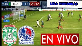 MARATHON VS OLÍMPIA EN VIVO LIGA NACIONAL HONDURAS JORNADA 11 CLAUSURA 2024 [upl. by Saudra]