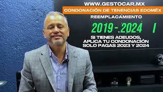 REEMPLACAMIENTO  CONDONACIÓN DE TENENCIAS EDOMEX 2024 tramites autos motos tenencia [upl. by Yortal]