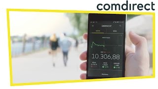 comdirect trading App Einfach Überall Handeln  comdirect [upl. by Shute]