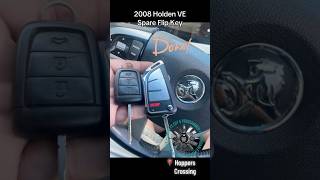 Cutting a spare key for a Holden VE in Hoppers Crossing Victoria by Extra Car Keys locksmith [upl. by Nivat]