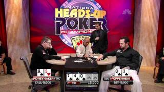 2011 National HeadsUp Poker Championship Episode 8 HD [upl. by Walker349]