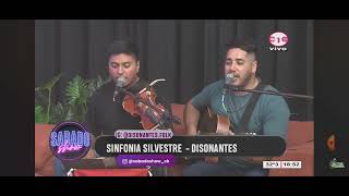 Sinfonia Silvestre  DISONANTES en Sabado Show [upl. by Adelind]