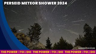 Perseid Meteor Shower 2024  The University of Toledo [upl. by Hiltan156]