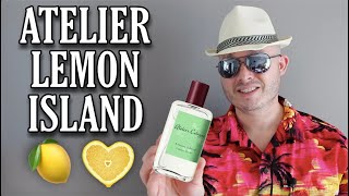 OH MY GOD Atelier Cologne Lemon Island fragrance review [upl. by Phaih]