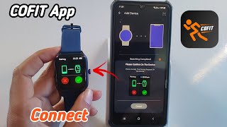 Co fit smart watch ko mobile se kaise connect kareco fit app se watch kaise connect kare [upl. by Latea]