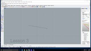 Rhino 6 Lesson 03 Entering Commands in Rhino 6 [upl. by Lemra858]