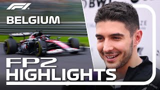 FP2 Highlights  2024 Belgian Grand Prix [upl. by Ainitsirc]