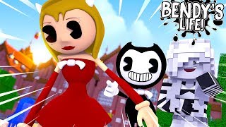 Minecraft BENDYS LIFE  JEALOUS LEAH TURNS ALICE ANGEL INTO COLOUR [upl. by Norah176]