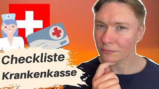 KRANKENKASSE Schweiz einfach erklärt  Krankenkassenvergleich  Auswandern Schweiz  Reisegedanken [upl. by Malone651]