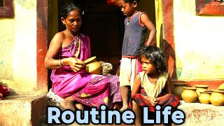 Daily routine village life  karnataka village girl vlogs  villagegirlashwinivlogs middleclass [upl. by Bing]