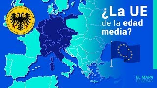 La HISTORIA del SACRO IMPERIO ROMANO GERMÁNICO ¿La UE🇪🇺️ de la edad media🤔 El Mapa de Sebas [upl. by Eidissac]