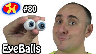 Eyeballs  Balloon Animal Lessons  80 [upl. by Chryste]