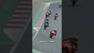 Brad Binder Terlalu Nekat🗿motogp shortvideo shorts [upl. by Vial658]