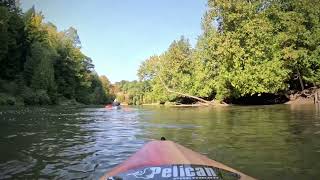 Kayaking the Nottawasaga River Klondike Park to SchoonerTown [upl. by Azerila]