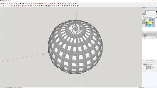 Sketchup Tutorials How To Make a SphereGlobe [upl. by Glick]