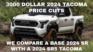 3000 Dollars Plus Cuts on 2024 Tacomas automobile auto autoconhecimento tacoma automotive [upl. by Ayeka]