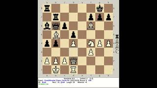 Stockfish 151 vs Coiled 11  GrandMonster Chess R1 Philippines 230408 [upl. by Nauqyaj643]