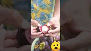 Do you know this fruits😍 Super spicy mangosteen viral trending shots [upl. by Anayet]