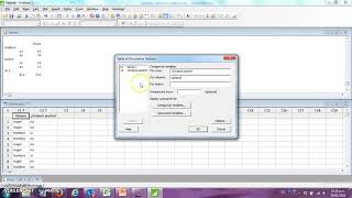 C0415 Tabla de contingencias Minitab [upl. by Ullyot]